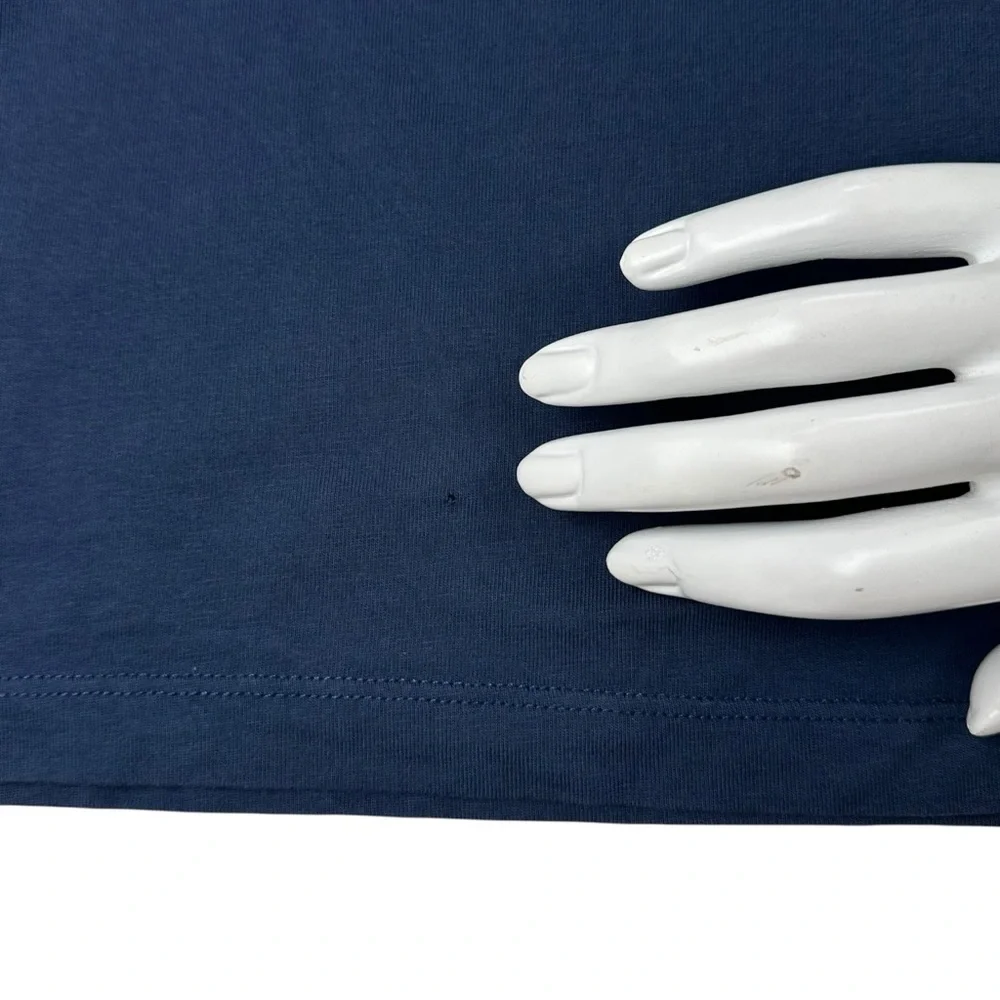 Vineyard Vines Vintage Whale Long-Sleeve Pocket‎ Tee Blue Blazer Size X-Small - Picture 11 of 14